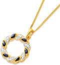 9ct-Sapphire-Diamond-Enhancer-Pendant Sale