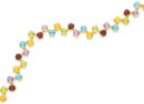 9ct-Multi-Gemstone-Offset-Bracelet Sale