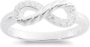 Sterling-Silver-Cubic-Zirconia-Infinity-Ring Sale