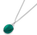 Sterling-Silver-Malachite-Pendant Sale