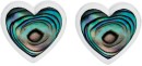 Sterling-Silver-Heart-Paua-Shell-Stud-Earrings Sale