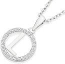 Sterling-Silver-Initial-L-in-Cubic-Zirconia-Round-Pendant Sale