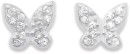 Sterling-Silver-Cubic-Zirconia-Butterfly-Studs Sale