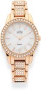 Elite-Ladies-Rose-Tone-Stone-Set-Watch Sale