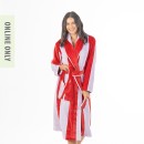 Amparo-Miya-Stripe-Bathrobe-Cherry Sale