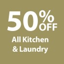 50-off-All-Kitchen-Laundry Sale