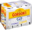 Gordons-Gin-Tonic-Slimline-7-6-x-250ml-Cans Sale