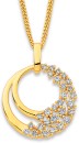 9ct-Round-Scattered-Diamond-Pendant Sale