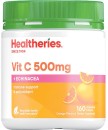 Healtheries-Vit-C-500mg-Plus-Echinacea-Chewables-160-Tablets Sale