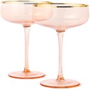 Cristina-Re-Rose-Crystal-Coupe-Set-of-2 Sale