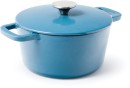 Capital-Kitchen-Element-Cast-Iron-Casserole-Dish-20cm-Blue Sale