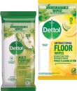 Dettol-Surface-Wipes-110-Pack-or-Floor-Wipes-25-Pack Sale