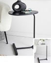 Home-Collection-Zurich-Marble-Look-Sofa-Side-Table Sale