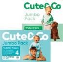Cute-Co-Jumbo-Nappies-64-90-Pack-or-Nappy-Pants-48-52-Pack Sale