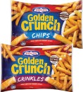 Birds-Eye-Golden-Crunch-Fries-or-Wedges-750g Sale