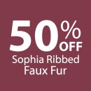 50-off-Sophia-Ribbed-Faux-Fur Sale