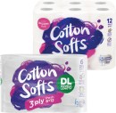 Cotton-Softs-Toilet-Tissue-12-Pack-or-Double-Length-6-Pack Sale