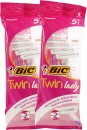 Bic-Twin-Lady-Sensitive-Disposable-Razors-5-Pack Sale
