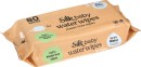 Silk-Baby-999-Water-Wipes-Plastic-Free-Wipes-80-Pack Sale