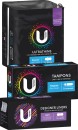 U-By-Kotex-Tampons-16-Pack-Pads-8-16-Pack-or-Designer-Liners-30-Pack Sale