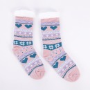 bbb-Sleep-Popcorn-Fleece-Lined-Bed-Socks-Hearts Sale