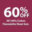 60-off-All-100-Cotton-Flannelette-Sheet-Sets Sale