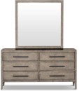 Redbridge-6-Drawer-Dresser-with-Mirror Sale