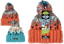 Kids-Ski-Beanie-with-Pompoms Sale