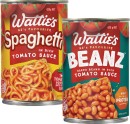 Watties-Baked-Beanz-or-Spaghetti-420g Sale