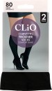 Clio-Curvy-Trouser-Sock-80D-2-Pack Sale