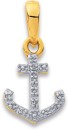 9ct-Diamond-Anchor-Pendant Sale