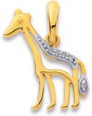 9ct-Diamond-Set-Giraffe-Pendant Sale