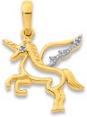 9ct-Diamond-Pegasus-Pendant Sale