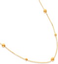9ct-45cm-Multi-Beaded-Solid-Trace-Chain Sale
