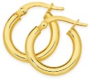 9ct-25x10mm-Polished-Hoop-Earrings Sale