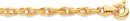 9ct-20cm-Triple-Link-Bolt-Ring-Bracelet Sale