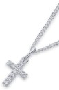 Sterling-Silver-Cubic-Zirconia-Cross-Pendant Sale