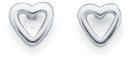 Sterling-Silver-Heart-Studs Sale