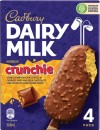 NEW-Cadbury-Dairy-Milk-Crunchie-Frozen-Dessert-4-Pack Sale