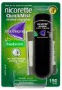 Nicorette-Quit-Smoking-QuickMist-Nicotine-Mouth-Spray-Freshmint-150-Pack Sale