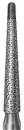 Komet-Two-Gritted-Bur-FG-Taper-Long-Round-Coarse Sale