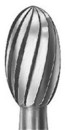 Komet-Tungsten-Carbide-Egg-Football-Occlusal-Burs-Pk-5 Sale