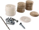 19mm-Adhesive-Felt-Nylon-Discs-Pack-of-8 Sale