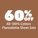 60-off-All-100-Cotton-Flannelette-Sheet-Sets Sale