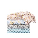 Gracious-Living-Printed-Flannelette-Sheet-Set Sale