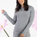 Marlo-Long-Sleeve-Sleep-Tee-Grey Sale
