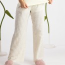Marlo-PJ-Check-Lemon-Printed-Pants Sale