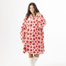 Oversized-Lined-Strawberry-Fleece-Hoodies Sale