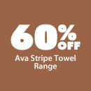 60-off-Ava-Stripe-Towel-Range Sale