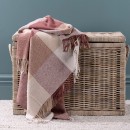 Woolrest-100-Pure-New-Zealand-Wool-Check-Throw Sale